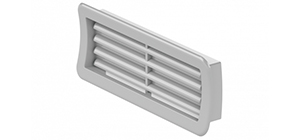 Rolovací garážová vrata větrací mřížka