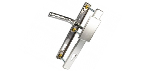 sekční garážová vrata klika-madlo