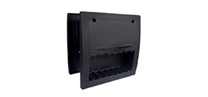 sekční garážová vrata madlo čtvercové plast