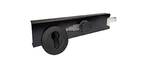 sekční garážová vrata uzamykatelná zavora