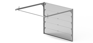 sekční garážová vrata EXT