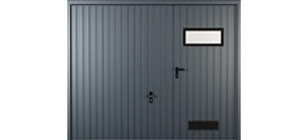 výklopná garážová vrata Větrací mřížka do dveří