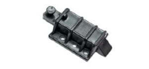 výklopná garážová vrata Umělohmotná západka