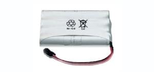 výklopná garážová vrata Baterie záložního napájení