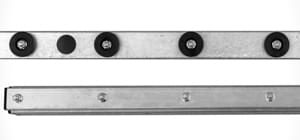 lamelové clony pro nakládací prostory Svěrná lišta