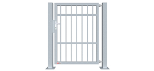 Branky pro rodinné domy jeklová pásovina nahoře