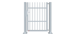 Branky pro rodinné domy jeklová s pásovinou bez horního jeklu