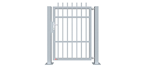 Branky pro rodinné domy jeklová s pásovinou nahoře prodloužený