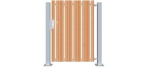 Branky pro rodinné domy dřevěnné prkna svisle