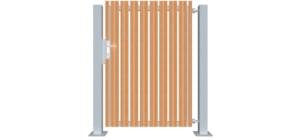 Branky pro rodinné domy dřevěnné prkna svislá úzká