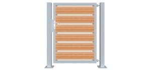 Branky pro rodinné domy dřevěnné prkna vodorovná