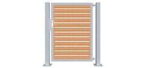 Branky pro rodinné domy dřevěnné prkna vodorovná úzká