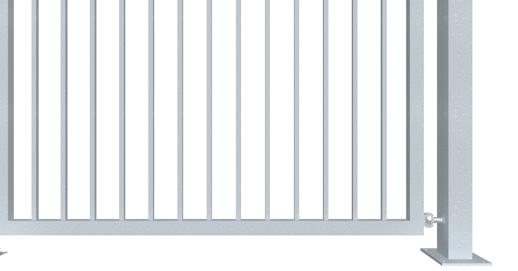 křídlová brána pro rodinné domy jeklová bez pásoviny