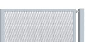 Křídlová brána pro rodinné domy tahokov rb45