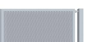 Křídlová brána pro rodinné domy tahokov exa