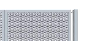 Křídlová brána pro rodinné domy tahokov urban