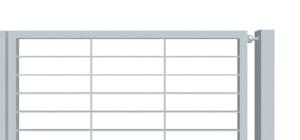 nesené brány pro průmysl ozdobné Vodorovné pásoviny