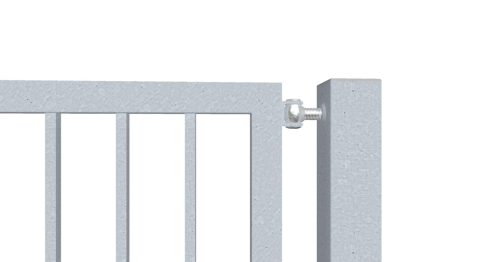 Branky pro rodinné domy Kovový sloupek navařený