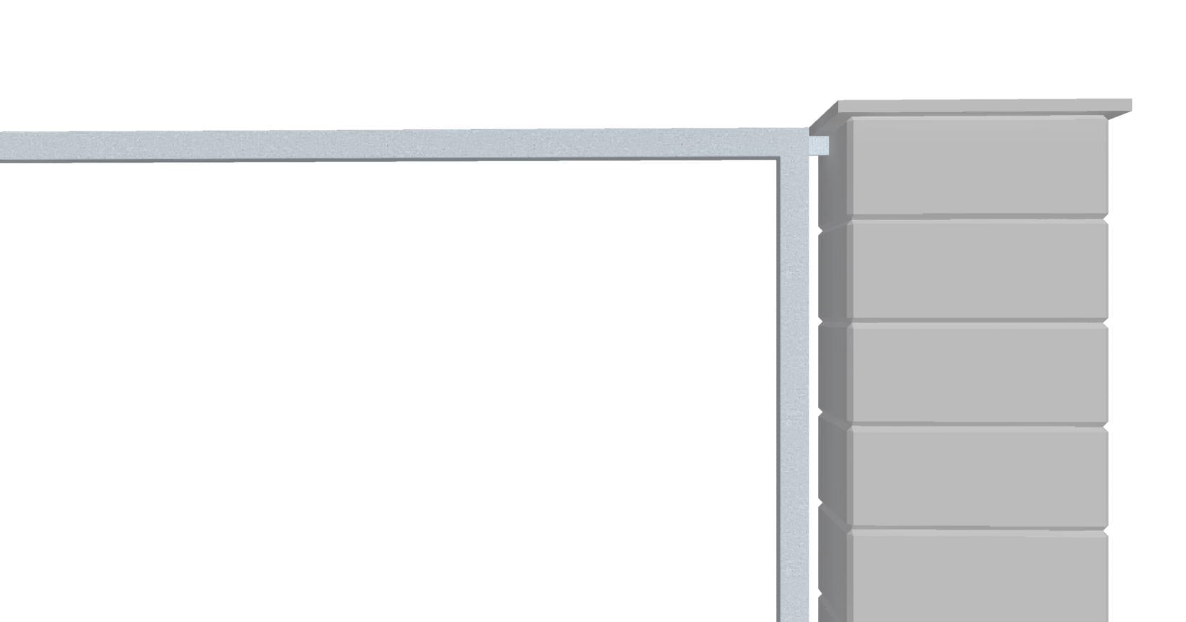 plotový dílce pro průmysl rám bez výplně