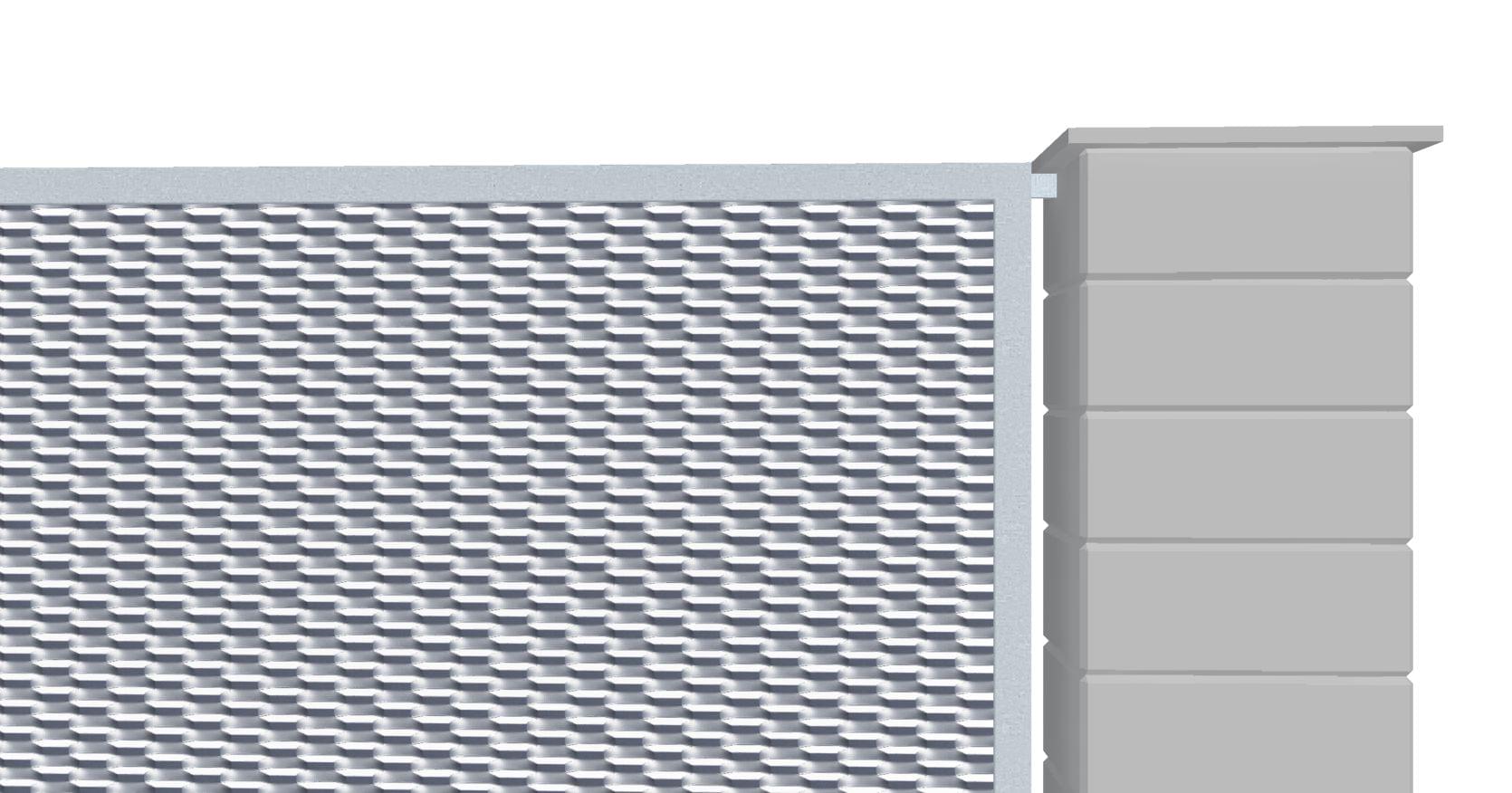 Plotový dílec pro rodinné brány tahokov esperia