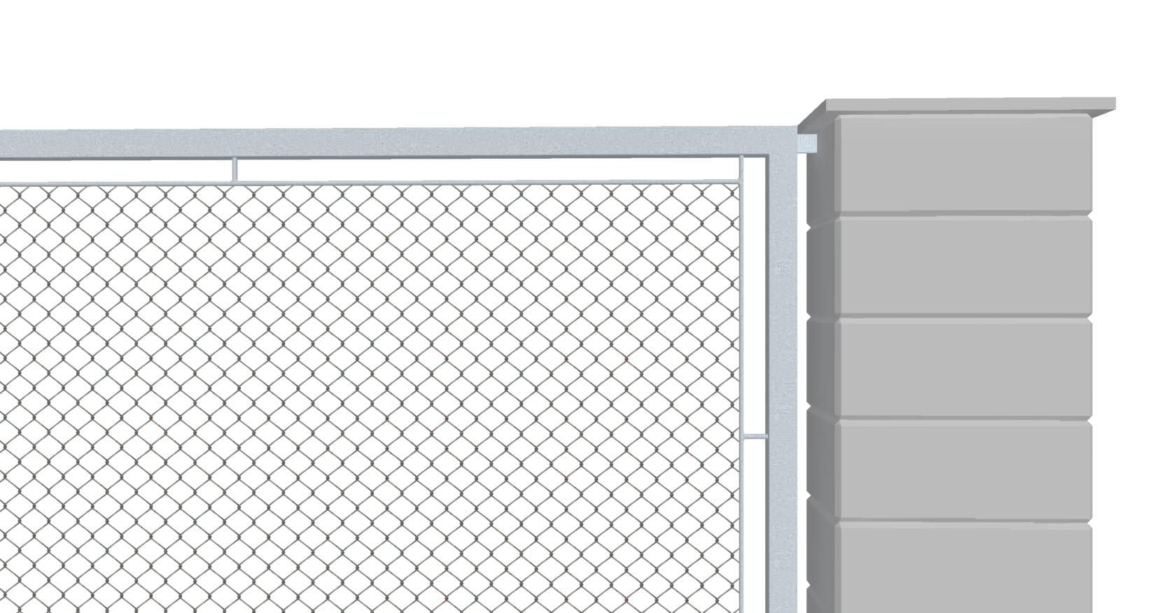 Plotový dílec pro průmysl plotová pletivo