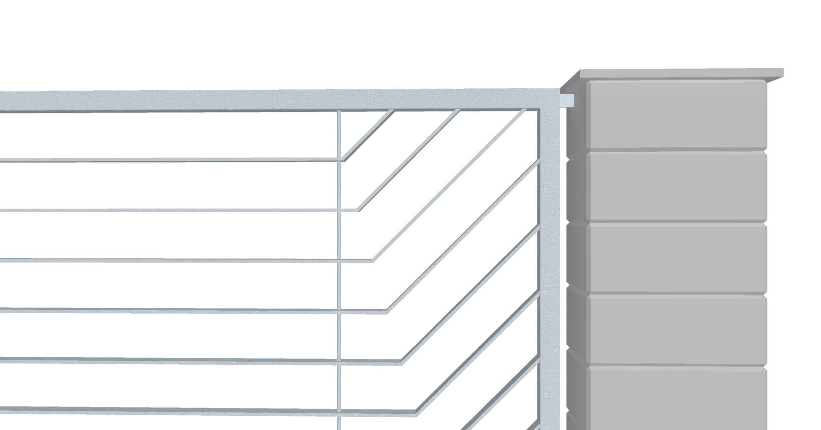 Plotový dílec pro průmysl ozdobné pásoviny doprava