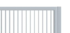 Posuvna brána pro rodinné domy jeklová