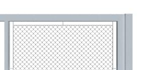 Posuvné brány pro rodinné domy plotová pletivo