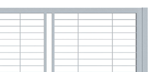 Posuvné brány pro rodinné domy ozdobné pásoviny vodorovné s kulatinami