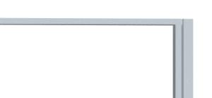 nesené brány pro průmysl rám bez výplně