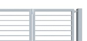 nesená brána pro průmysl jeklová vodorovná