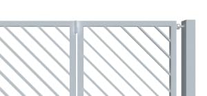 nesená brána pro průmysl jeklová šikmá proti sobě nahoru