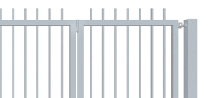 nesená brána pro rodinné domy Nahoře prodloužený