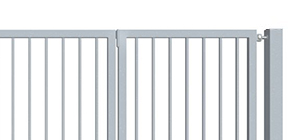 nesená brána pro rodinné domy svislý jekl