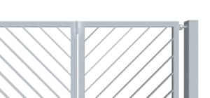 nesené brány pro průmysl ozdobné Šikmé pásoviny cikcak