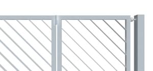 nesené brány pro průmysl ozdobné Šikmé pásoviny doprostřed nahoru