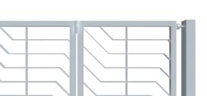 nesené brány pro průmysl ozdobné Pásoviny zprava doleva