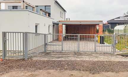 Skládací brány pro rodinné domy