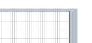 Teleskopické nesené brány pro rodinné domy plotová lario