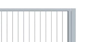 Teleskopické nesené brány pro rodinné domy ozdobné ozdobné kulatiny