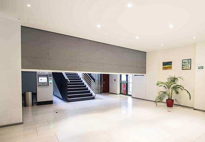 protipožární uzávěr textilní vrata novák