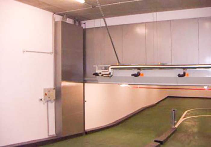 protipožární uzávěr výsuvné vrata novák