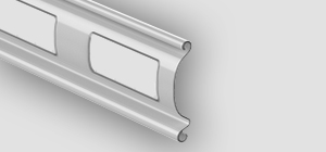 Rolovací garážová vrata BP 162 sklicka