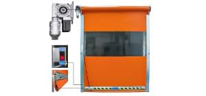 Rolovací rychloběžná průmyslová vrata ST příznivá cena